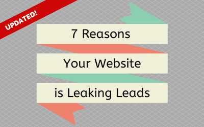 7 Reasons Your Website is Leaking Leads