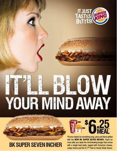 Print Advertising Mistakes - Burger King