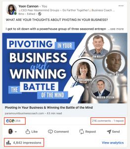 LinkedIn Promotion 6